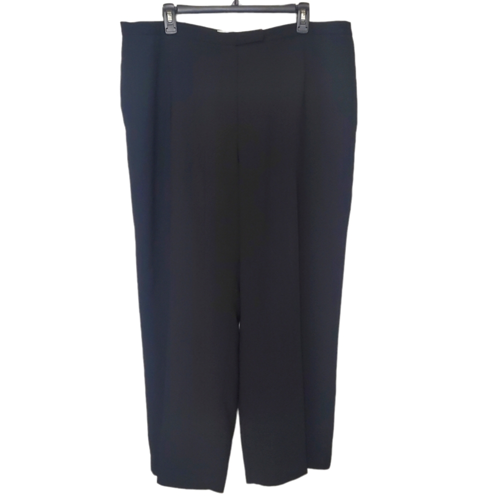 Women's Kasper size 18W black dress pants